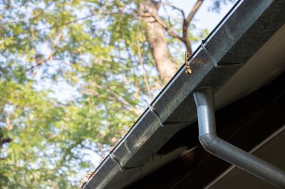 Gutter System Before Repair